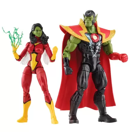 Avengers Marvel Legends Akčné Figúrky Skrull Queen & Super-Skrull 15 cm produktová fotografia