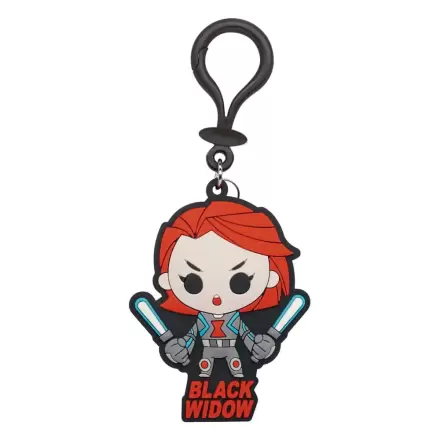 Marvel Soft Touch PVC klip na tašku Black Widow produktová fotografia