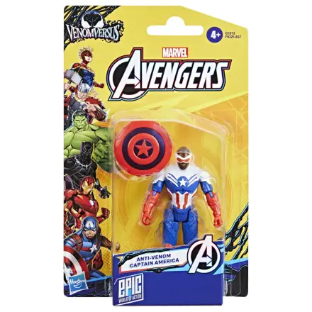 Marvel Avengers Anti-Venom Captain America figúrka 10 cm produktová fotografia
