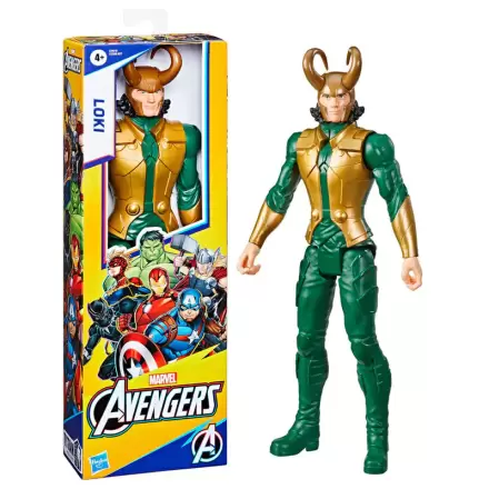 Marvel Avengers Titan Hero Loki deluxe figúrka 30cm produktová fotografia