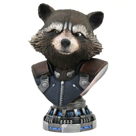 Avengers: Endgame Legends in 3D Bust 1/2 Rocket Raccoon 20 cm termékfotója