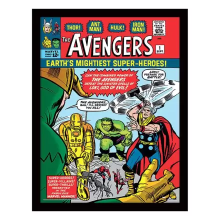 Zarámovaný plagát Marvel Collector Print Avengers vs. Loki Comic produktová fotografia