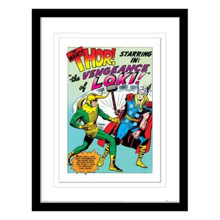 Marvel Collector Zarámovaný plagát Loki Comic produktová fotografia