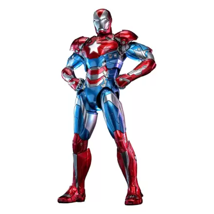 Marvel Comic Diecast Majstrovské dielo akčná figúrka 1/6 Iron Patriot Hot Toys Exclusive 32 cm termékfotója