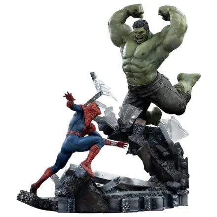 Marvel Comics Art Scale Socha 1/10 Spider-Man vs Hulk 38 cm produktová fotografia