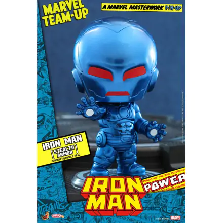 Marvel Comics Cosbaby (S) Mini figúrka Iron Man (Stealth Armor) 10 cm termékfotója