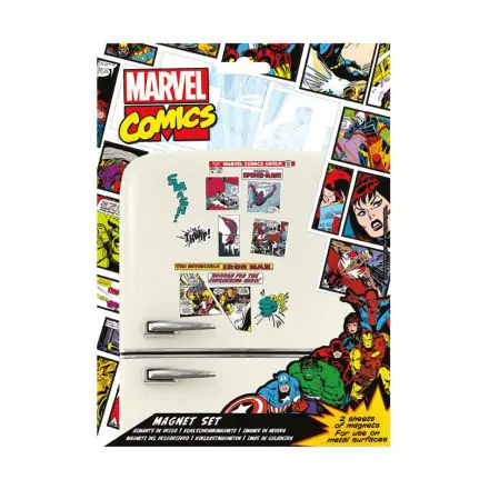 Marvel Comics Chladničkové magnety Retro hrdinovia termékfotója