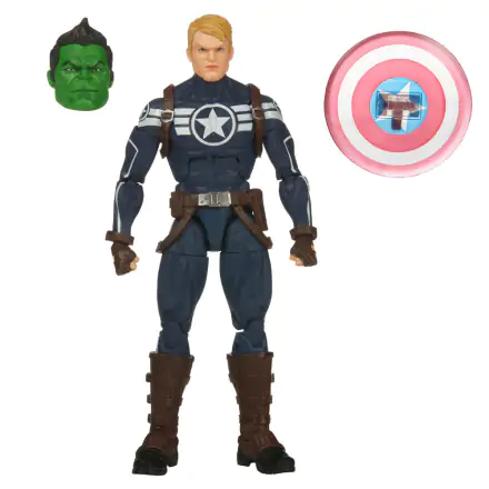 Marvel Legends Akčná Figúrka Commander Rogers (BAF: Totally Awesome Hulk) 15 cm produktová fotografia