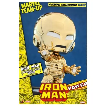 Marvel Cosbaby Wave 2 Iron Man Metallic Gold Armor produktová fotografia