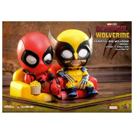 Marvel Cosbaby Wave 5 Deadpool & Wolverine Masked produktová fotografia