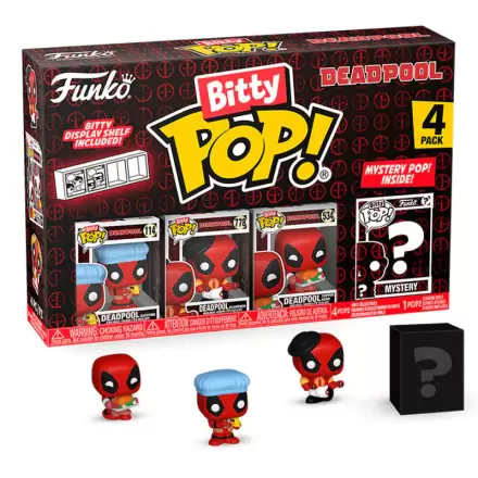 Deadpool Bitty Funko POP! Vinyl Figúrka 4-Pack Bathtime 2,5 cm termékfotója