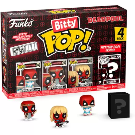 Deadpool Bitty Funko POP! Vinyl Puzzle 4-Pack Sleepover 2,5 cm termékfotója