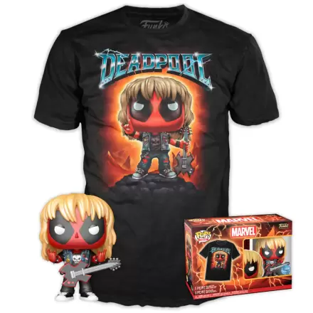 Set figurka Funko POP & Tee Marvel Deadpool Heavy Metal termékfotója