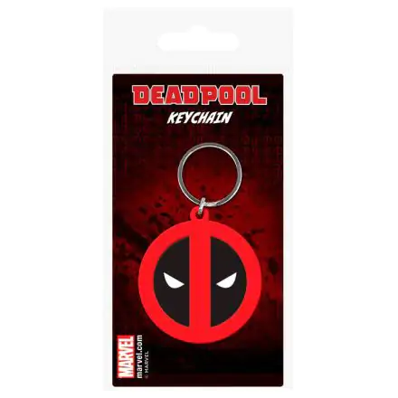 Marvel Comics Gumová kulcstartó Deadpool szimbólum 6 cm termékfotója