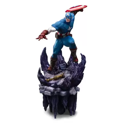 Marvel Deluxe BDS Art Scale Socha 1/10 Captain America 34 cm produktová fotografia