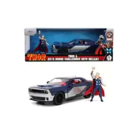 Marvel Diecast Model 1/24 2015 Dodge Challenger Thor produktová fotografia
