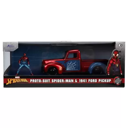 Marvel Diecast Model 1/32 1941 Ford Pick Up Spider-Man produktová fotografia