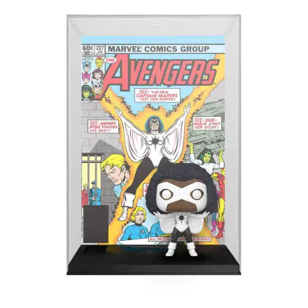 Marvel POP! Art Cover Vinyle Figurine Captain Marvel 9 cm termékfotója