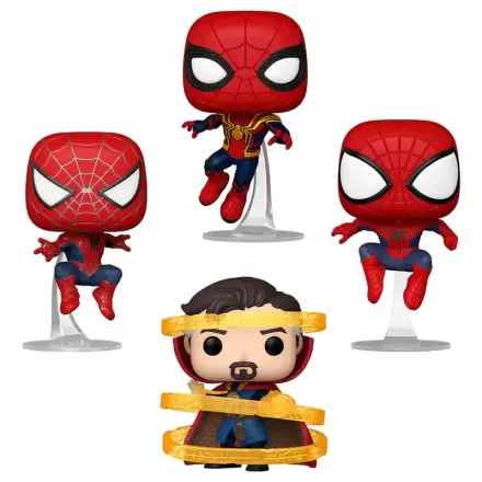 Marvel POP! Movies Vinylová figúrka 4-balenie Spider-Man No way Home S3 9 cm produktová fotografia