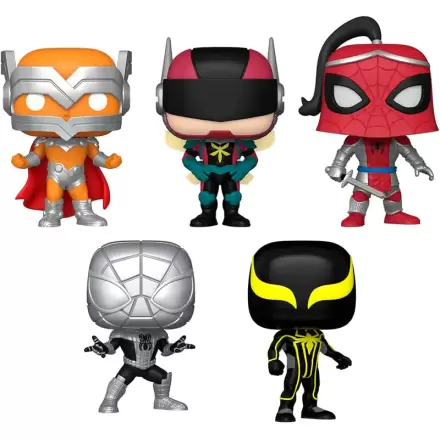 Marvel POP! Vinilová figúrka 5-balenie Year of the Spider špeciálna edícia 9 cm termékfotója