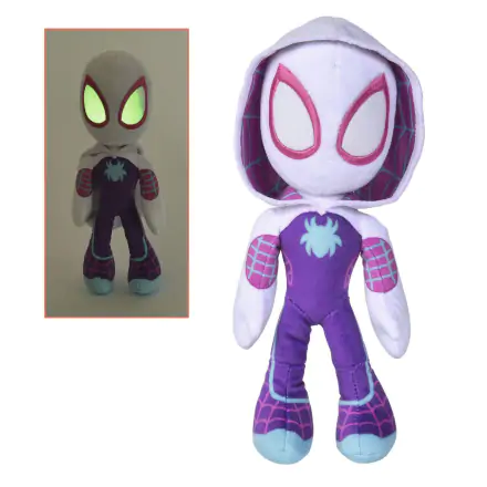 Marvel plyšová figúrka Ghost Spider oči svietiace v tme 25 cm termékfotója