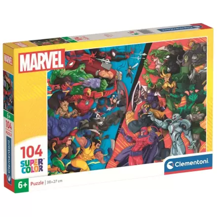 Marvel Heroes vs Villains puzzle 104 dielikov produktová fotografia