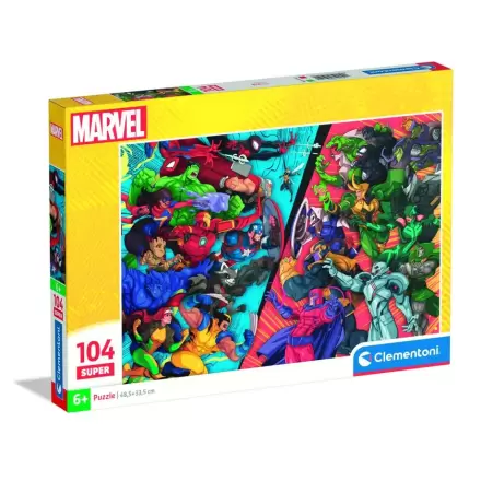 Marvel Heroes vs Villains super puzzle 104 dielikov termékfotója