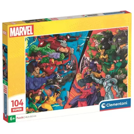 Marvel Heroes vs Villains super puzzle 104 dielikov produktová fotografia