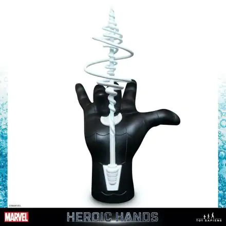 Marvel Heroic Hands Life-Size Statue #1B Spider-Man Čierny oblek 26 cm termékfotója