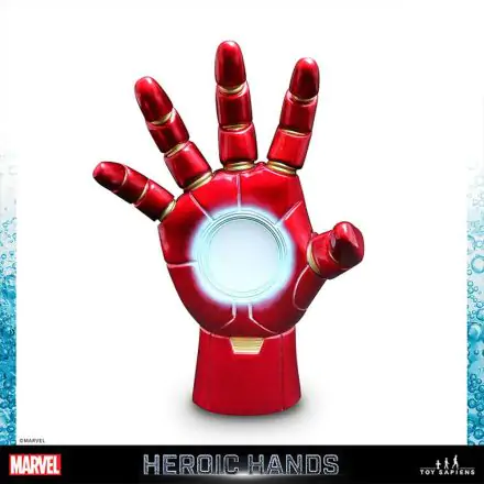 Marvel Heroic Hands Life-Size Statue #2A Iron Man 23 cm termékfotója