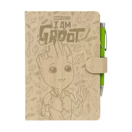 Marvel I Am Groot A5 prémiový zápisník + projektorové pero produktová fotografia
