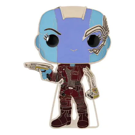 Marvel Infinity Saga POP! Smaltovaný odznak Nebula 10 cm produktová fotografia