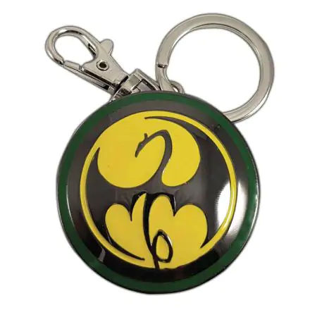 Marvel Iron Fist Logo kovová kľúčenka produktová fotografia