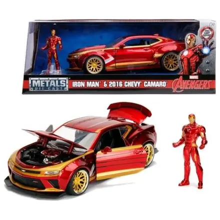 Marvel Iron Man 2016 Chevy Camaro SS 1:24 produktová fotografia
