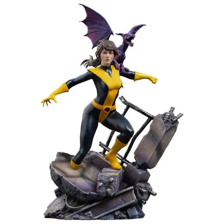 Marvel Kitty Pride & Lockheed X-Men Comics BDS socha v mierke 1/10 Kitty Pride & Lockheed produktová fotografia