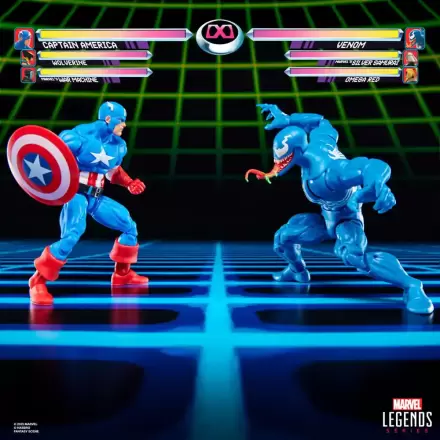 Marvel Legends Gamerverse akčná figúrka 2-Pack Captain America vs. Venom 15 cm produktová fotografia