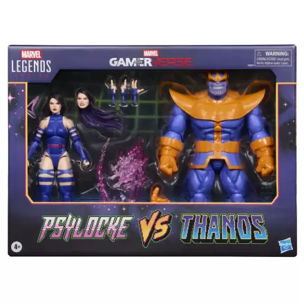 Marvel Legends Gameverse Psylocke verzus Thanos balenie 2 figúrky 15 cm produktová fotografia