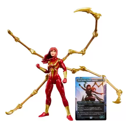Marvel Legends Magic: The Gathering akčná figúrka Mary Jane Watson (Iron Spider) (plus exkluzívna fóliová karta) 15 cm produktová fotografia
