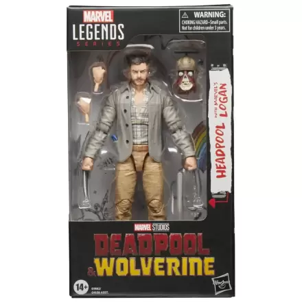 Marvel Legends Series Deadpool & Wolverine - Headpool s figúrkou Marvels Logan 15 cm termékfotója