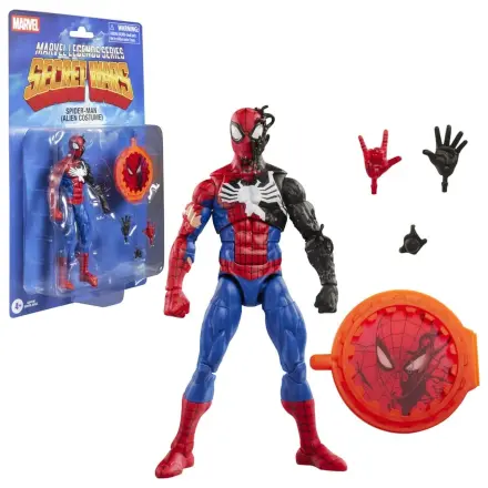 Marvel Legends Series Secret Wars Spiderman Alien Costume figúrka 15 cm produktová fotografia