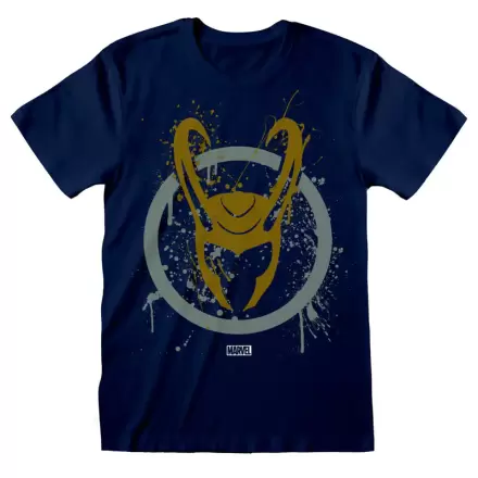 Marvel Loki S2 Splatter Logo pánske tričko produktová fotografia