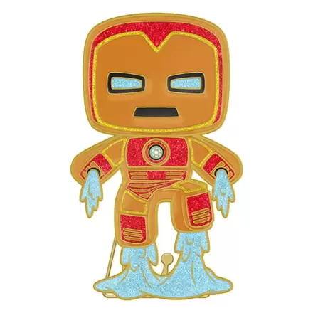 Marvel Loungefly POP! Smaltovaná pripináčik Iron Man 10 cm produktová fotografia