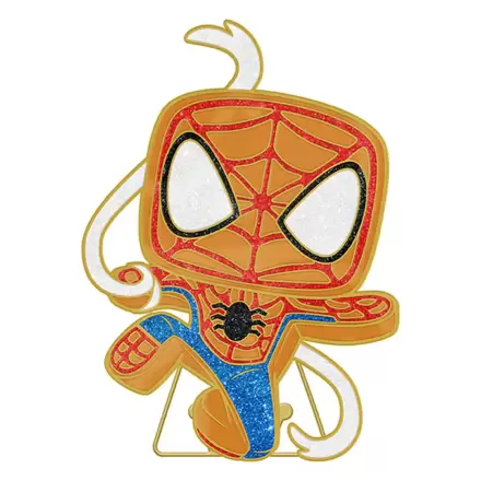 Marvel Loungefly POP! Smaltovaný odznak Spiderman 10 cm produktová fotografia