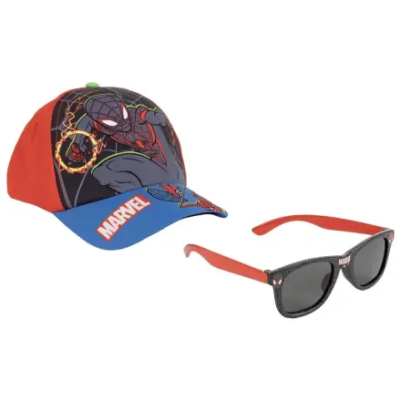 Marvel čiapka a sada slnečných okuliarov Spider-Man Miles 53 cm produktová fotografia