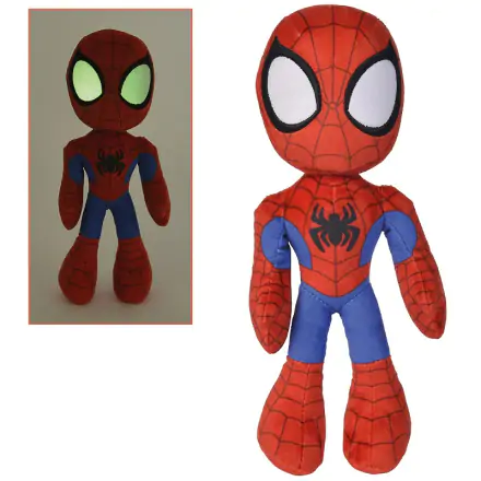 Marvel Plyšová figúrka s očami, ktoré svietia v tme Spider-Man 25 cm termékfotója