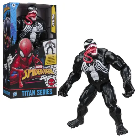Marvel Spider-Man Titan Series Black Suit Venom figúrka 30cm produktová fotografia