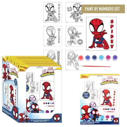 Marvel Spidey Amazing Friends papiernický set produktová fotografia