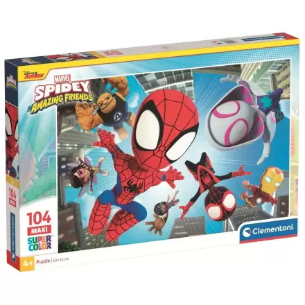 Marvel Spidey and His Amazing Friends maxi puzzle 104 dielikov produktová fotografia