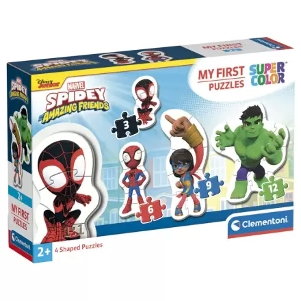 Marvel Spidey and His Amazing Friends puzzle 3-6-9-12 dielikov termékfotója