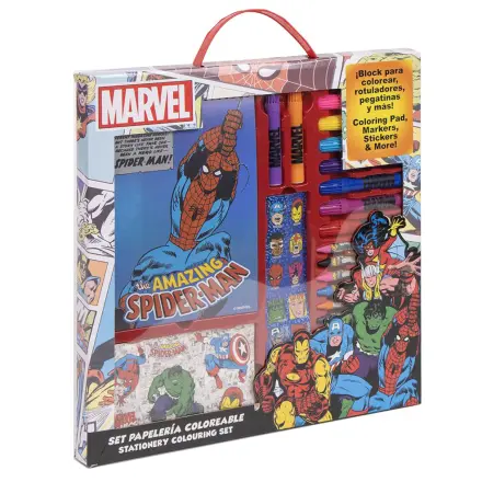 Marvel omaľovánkový stationery set produktová fotografia